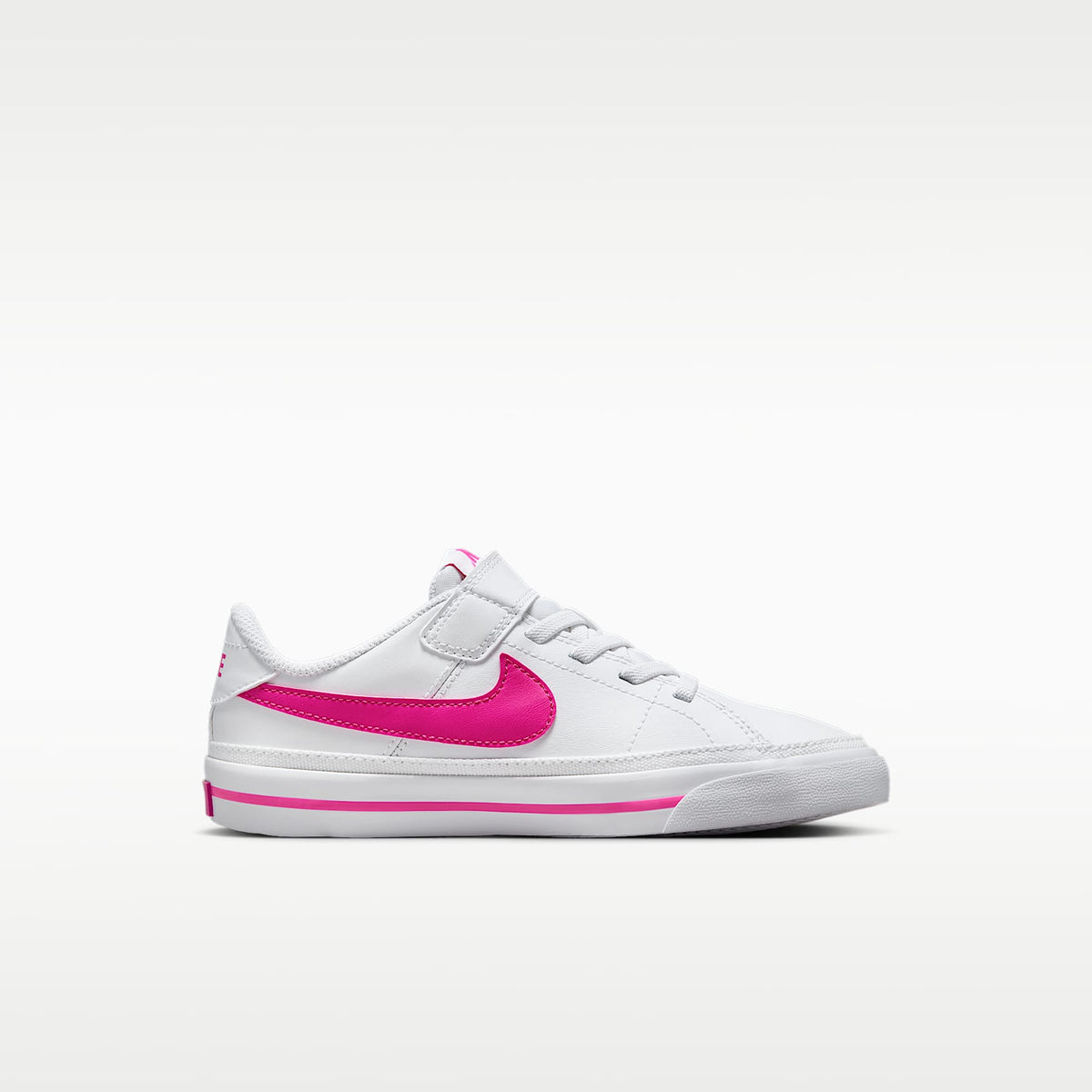 Nike Court Legacy – Blanco/Fucsia láser – vista 3