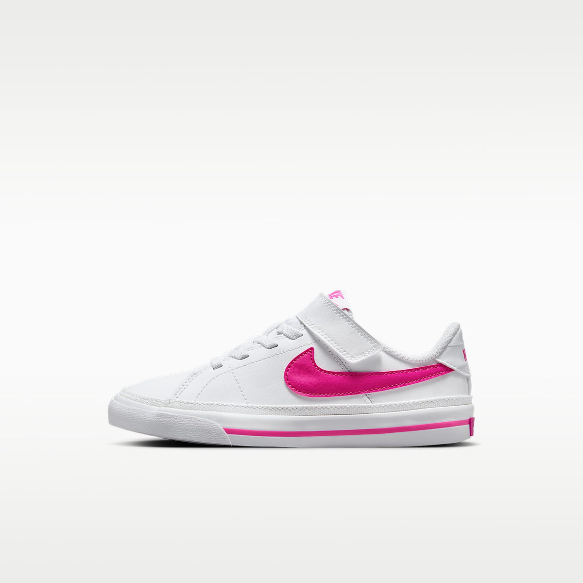 Nike Court Legacy – Blanco/Fucsia láser – vista 1