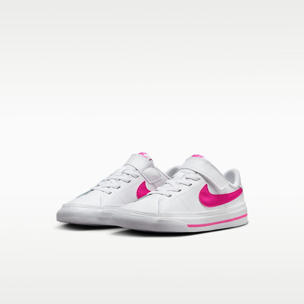 Nike Court Legacy – Blanco/Fucsia láser – vista 5