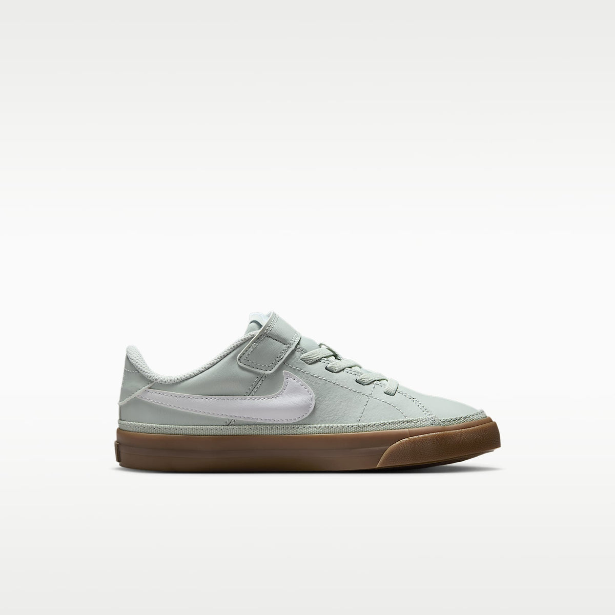 Nike Court Legacy – Plata claro/Marrón oscuro goma/Blanco – vista 3