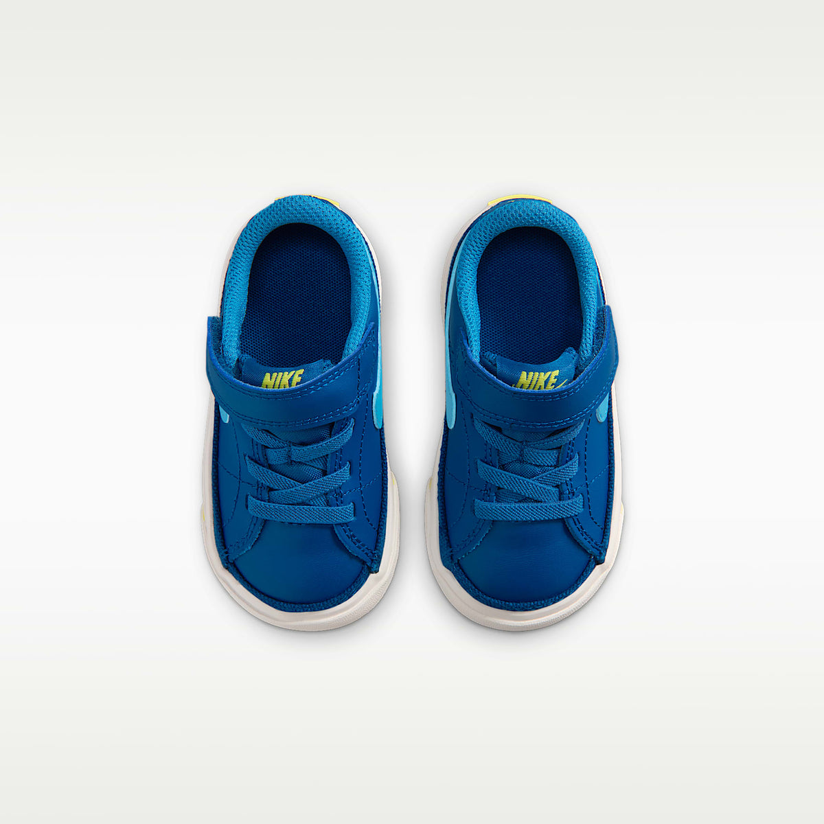 Nike Court Legacy – Azul cancha/Amarillo sónico/Fantasma/Azul holandés – vista 4
