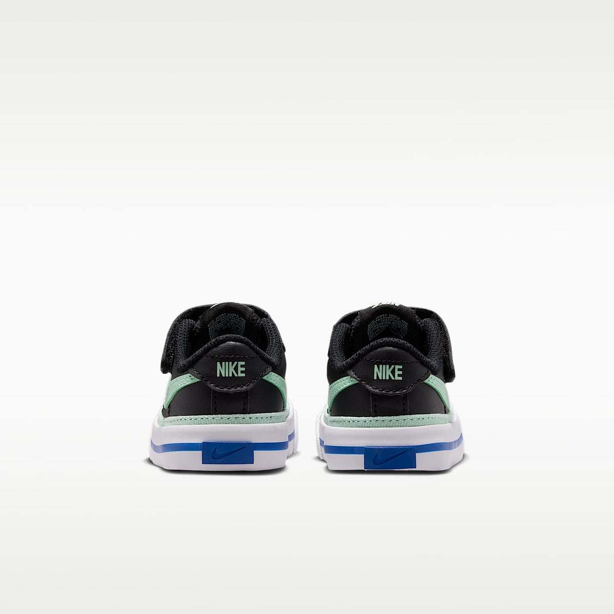 Nike Court Legacy – Negro/Blanco/Royal juego/Verde ártico – vista 6