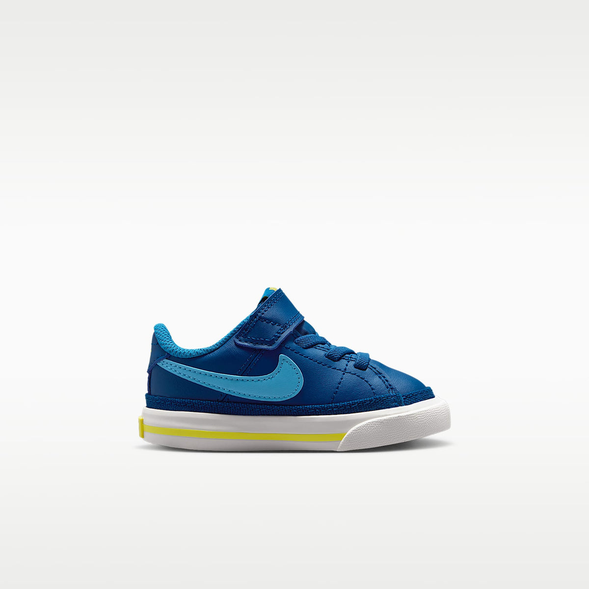Nike Court Legacy – Azul cancha/Amarillo sónico/Fantasma/Azul holandés – vista 3