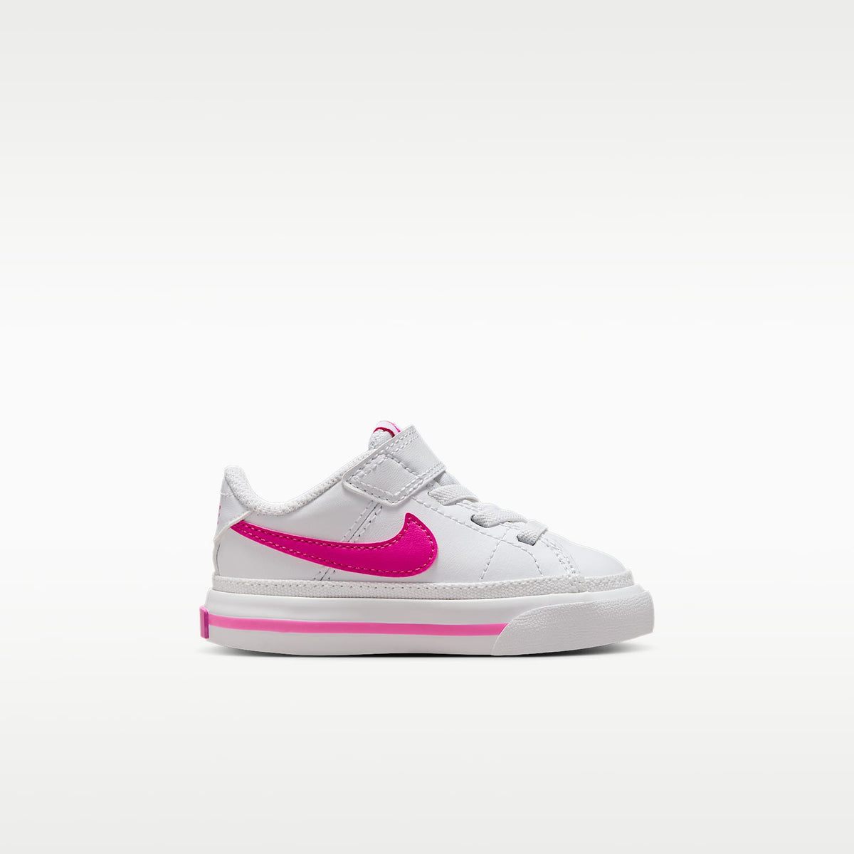 Nike Court Legacy – Blanco/Fucsia láser – vista 3