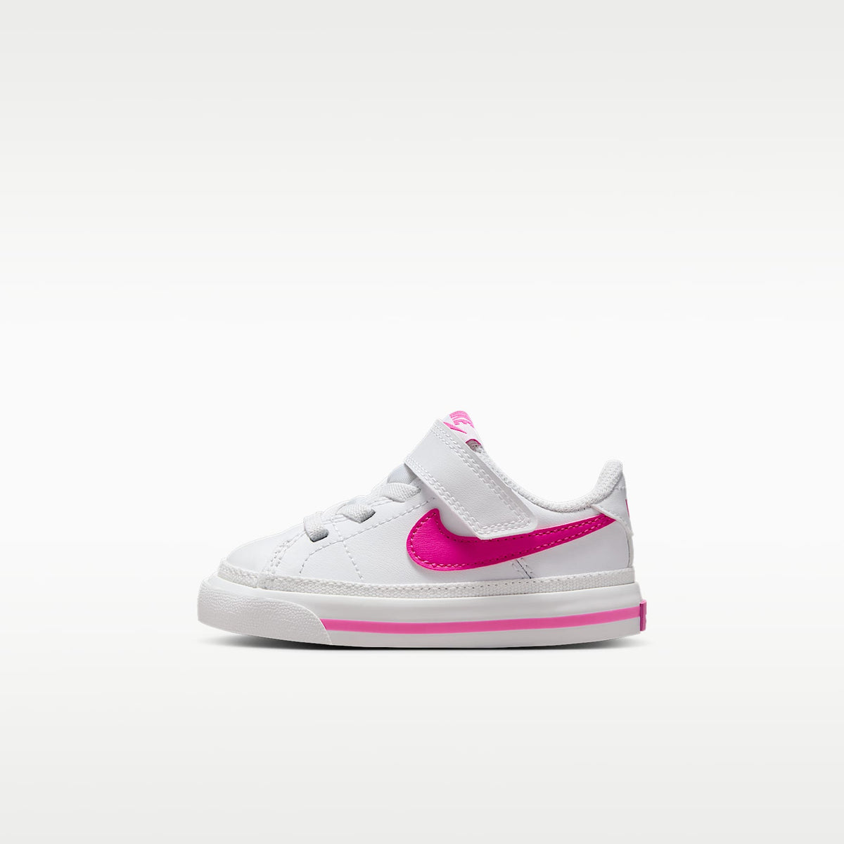 Nike Court Legacy – Blanco/Fucsia láser – vista 1