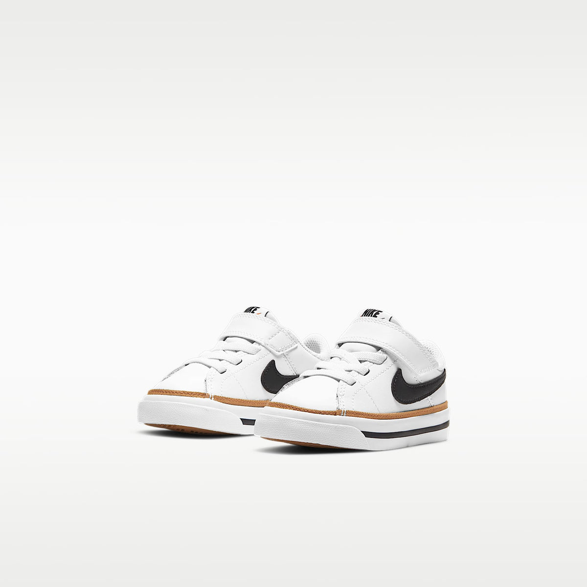 Nike Court Legacy – Blanco/Ocre desierto/Marrón claro goma/Negro – vista 5