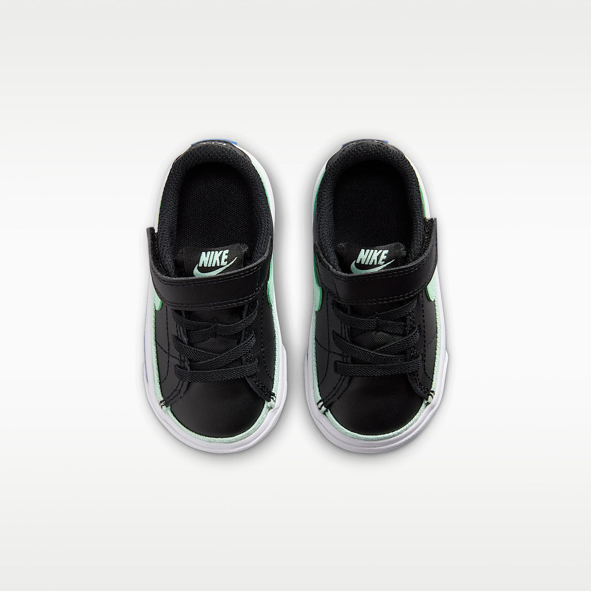 Nike Court Legacy – Negro/Blanco/Royal juego/Verde ártico – vista 4