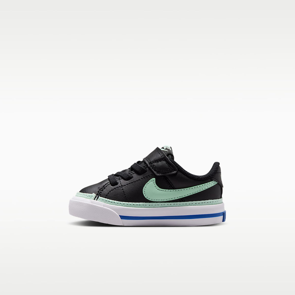 Nike Court Legacy – Negro/Blanco/Royal juego/Verde ártico – vista 1
