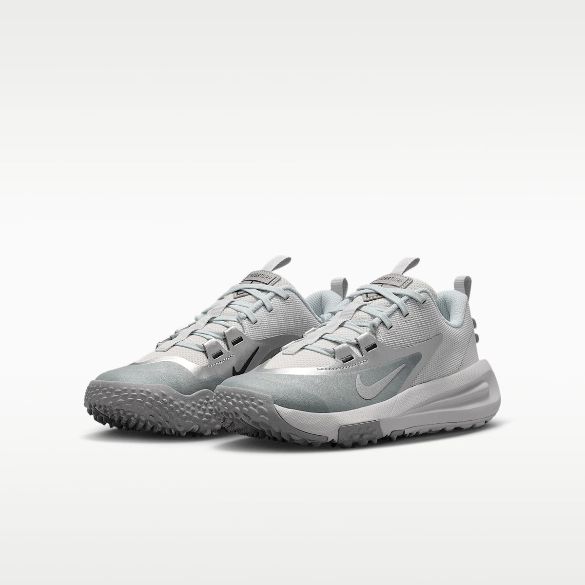 Nike Cross Turf – Polvo fotón/Gris vasto/Plata metalizado – vista 5