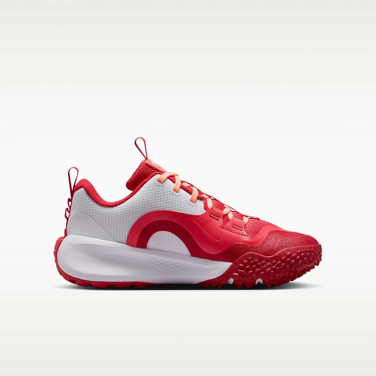 Nike Cross Turf – Rojo fusión/Sonrojo solar/Resplandor crepuscular/Blanco cumbre – vista 3