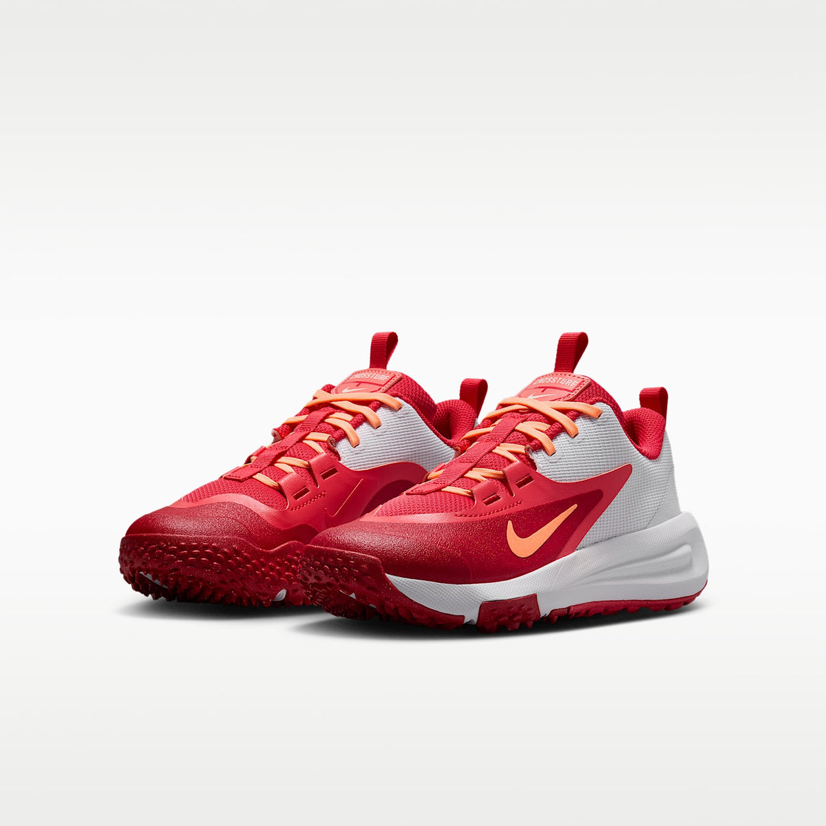 Nike Cross Turf – Rojo fusión/Sonrojo solar/Resplandor crepuscular/Blanco cumbre – vista 5