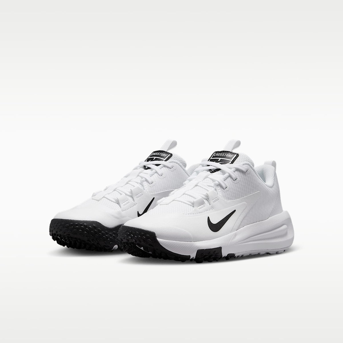 Nike Cross Turf – Blanco/Negro – vista 5