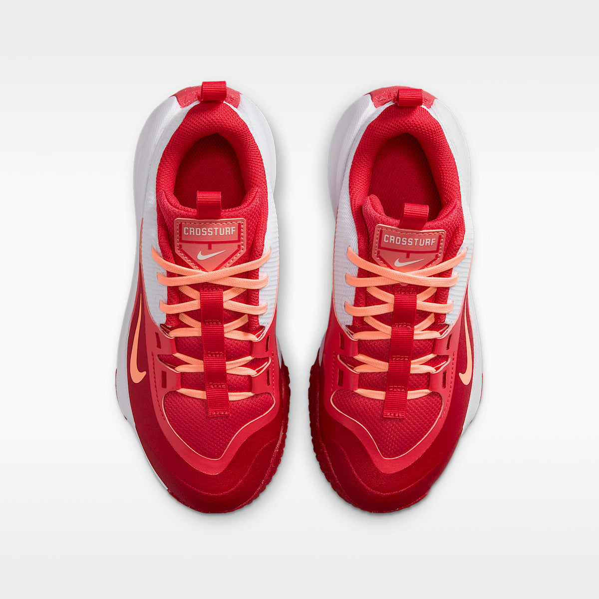 Nike Cross Turf – Rojo fusión/Sonrojo solar/Resplandor crepuscular/Blanco cumbre – vista 4