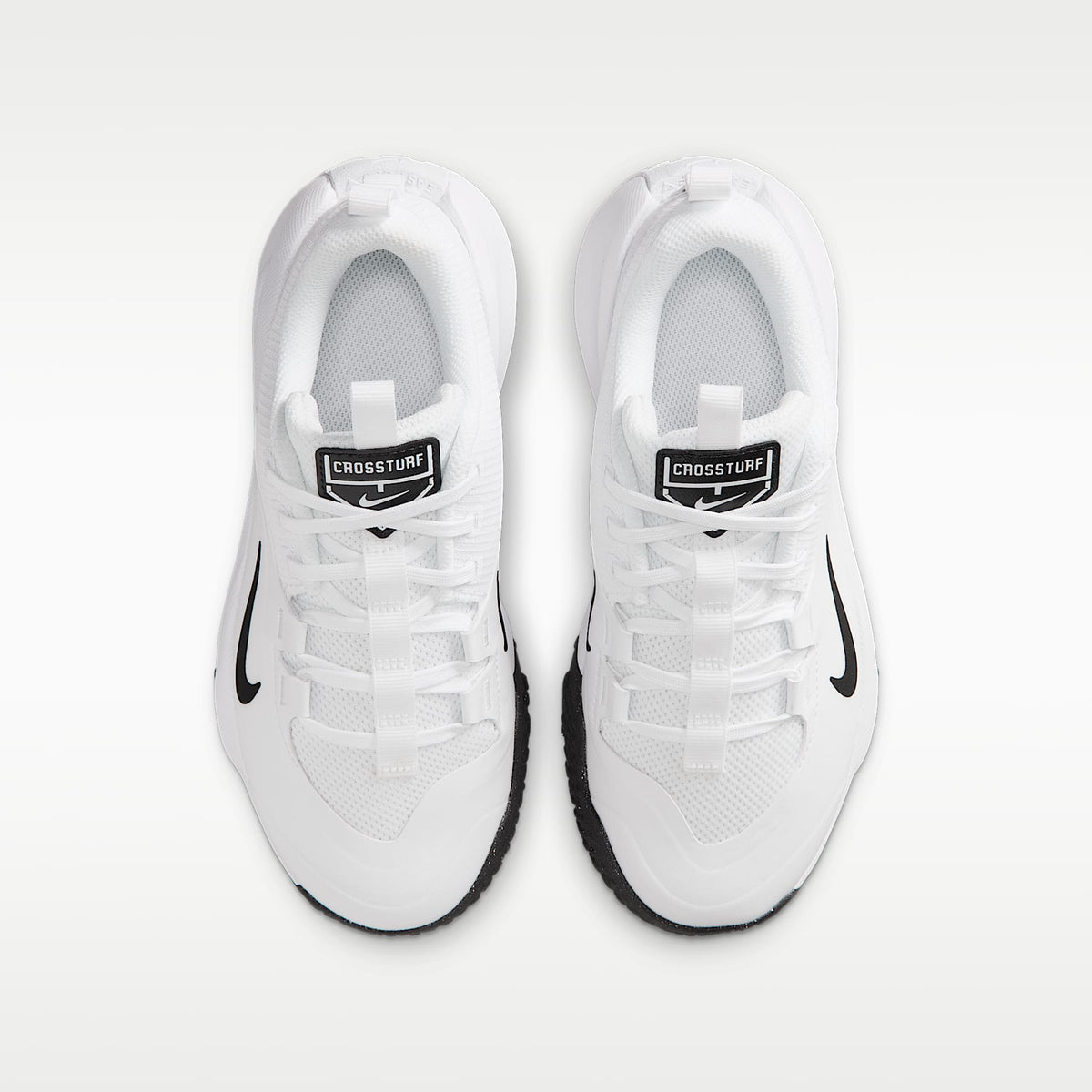 Nike Cross Turf – Blanco/Negro – vista 4