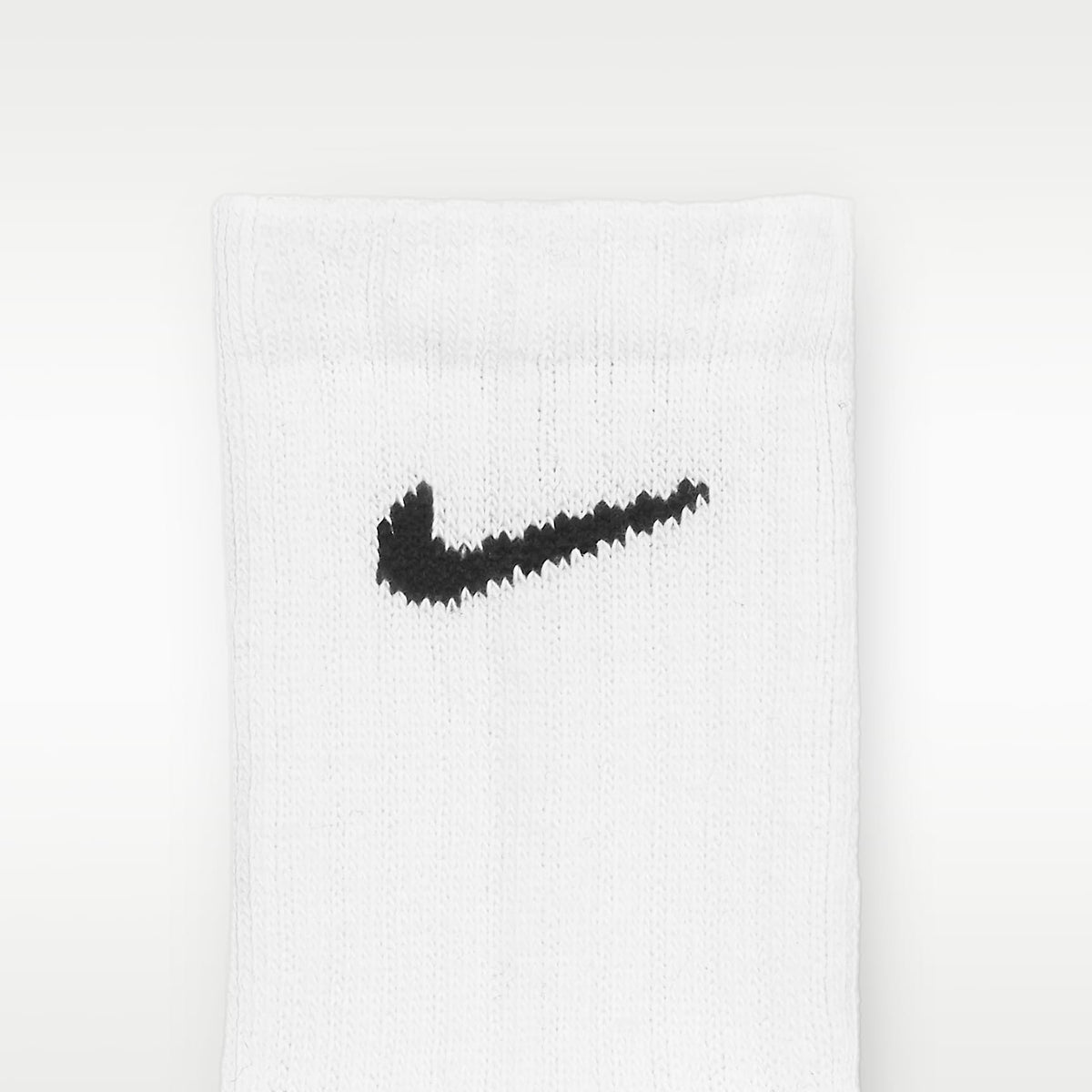 Calcetas Dri-FIT para niños (6 pares) Nike Performance Basics – Blanco/Negro – vista 4