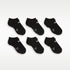 Calcetines invisibles para niños talla pequeña (6 pares) Nike Dri-FIT Performance Basics – Negro – vista 3