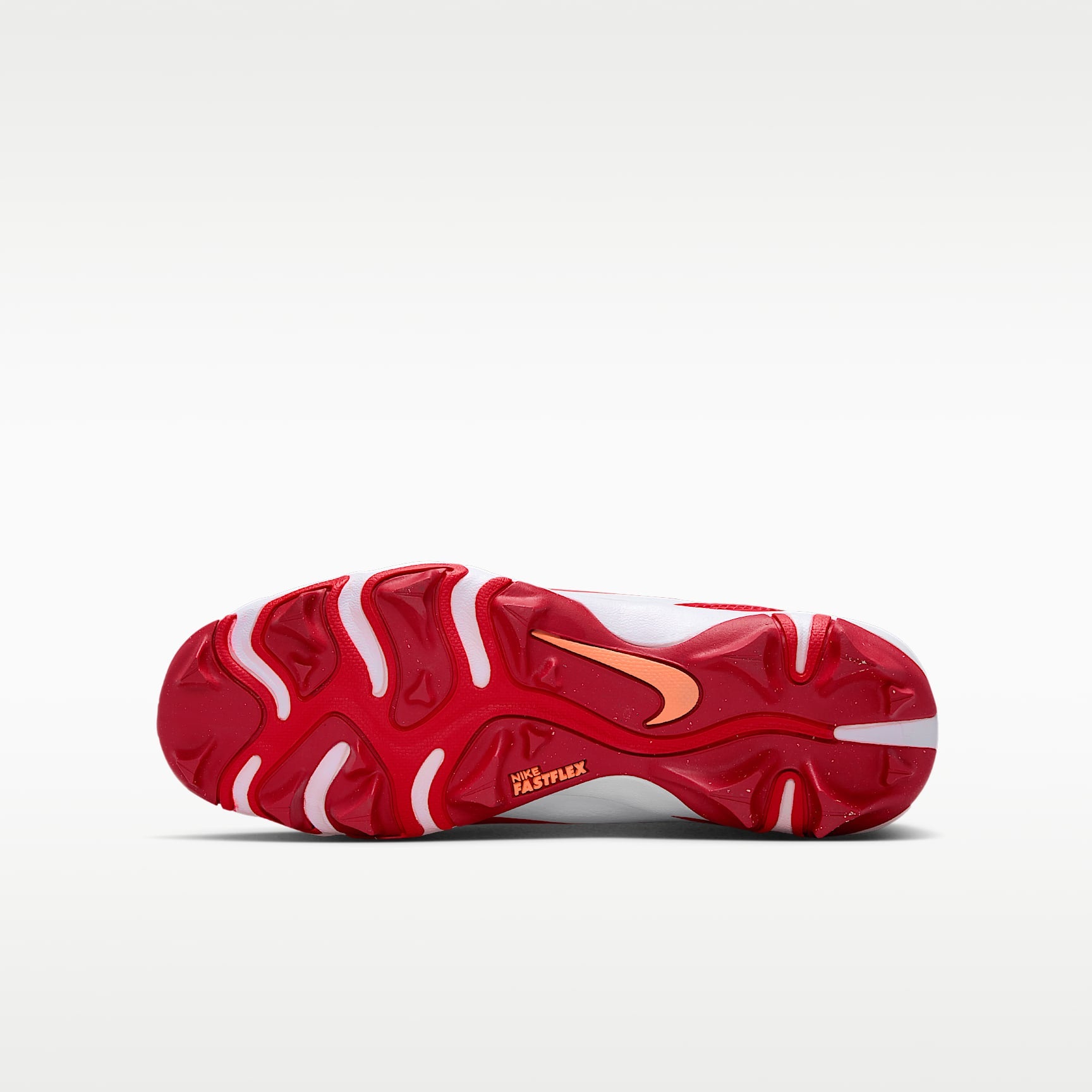 Nike Diamond Clutch – Rojo fusión/Rojo universitario/Blanco/Resplandor crepuscular – vista 2