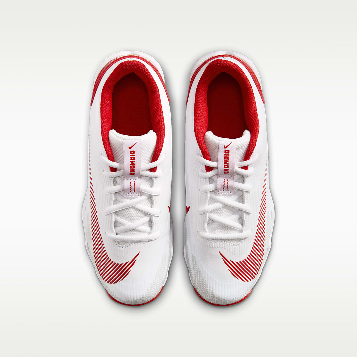 Nike Diamond Clutch – Blanco/Rojo gimnasio/Fantasma/Rojo universitario – vista 4