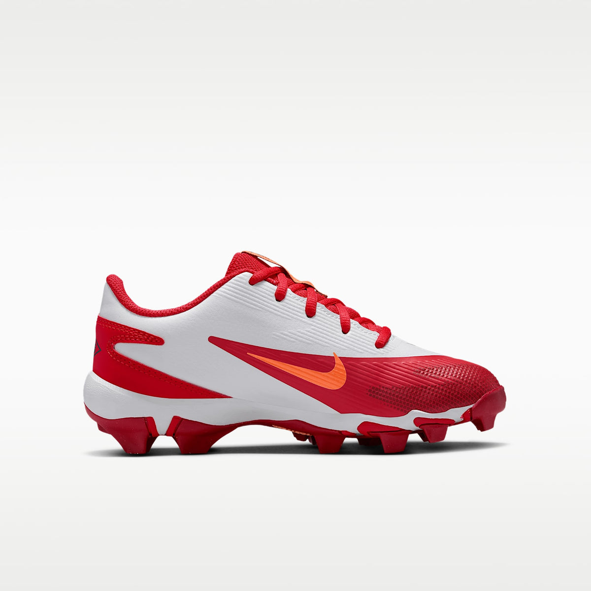 Nike Diamond Clutch – Rojo fusión/Rojo universitario/Blanco/Resplandor crepuscular – vista 3