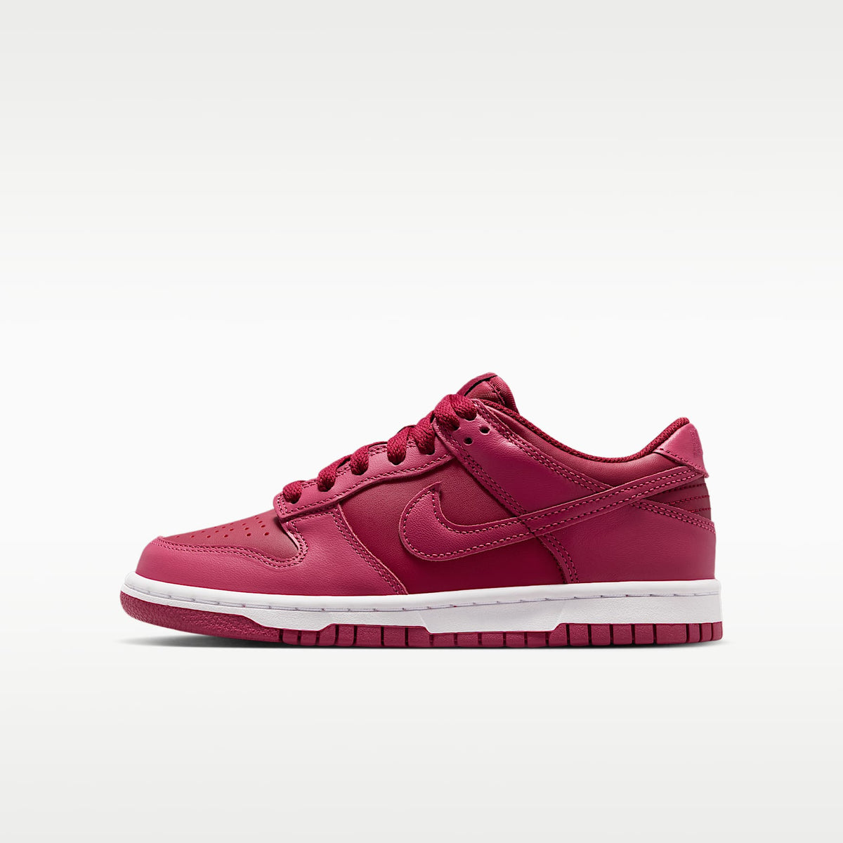 Nike Dunk Low – Rojo team/Remolacha dulce/Blanco/Remolacha dulce – vista 1