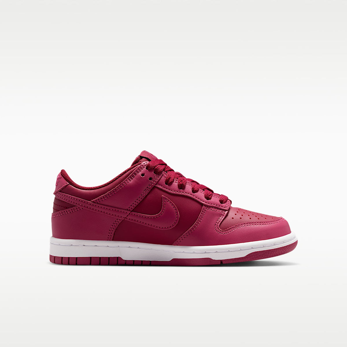Nike Dunk Low – Rojo team/Remolacha dulce/Blanco/Remolacha dulce – vista 3