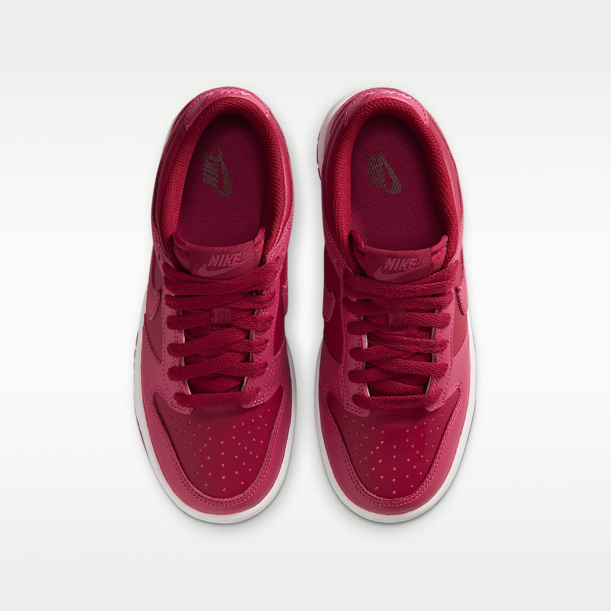 Nike Dunk Low – Rojo team/Remolacha dulce/Blanco/Remolacha dulce – vista 4