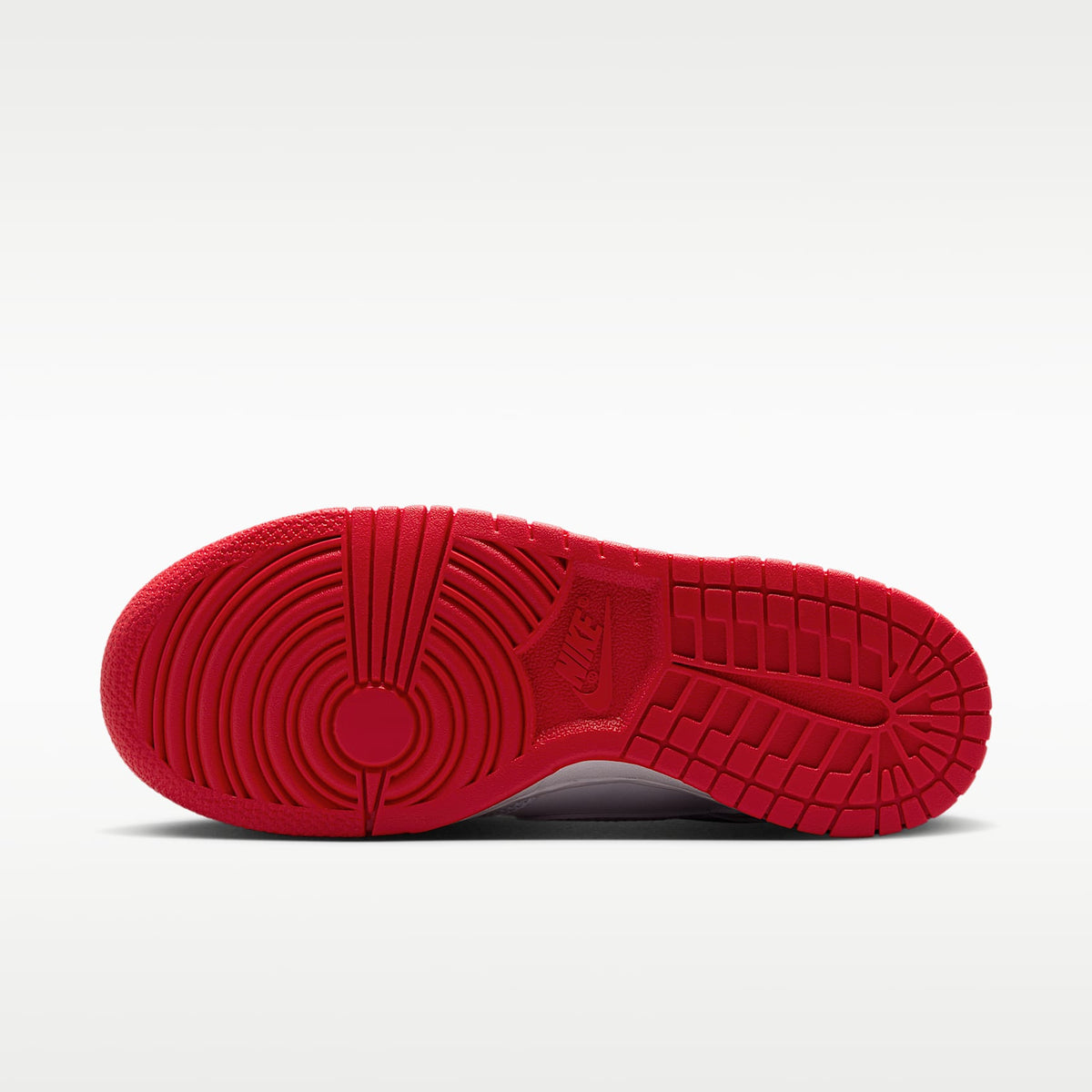 Nike Dunk Low – Blanco/Rojo universitario/Blanco – vista 2