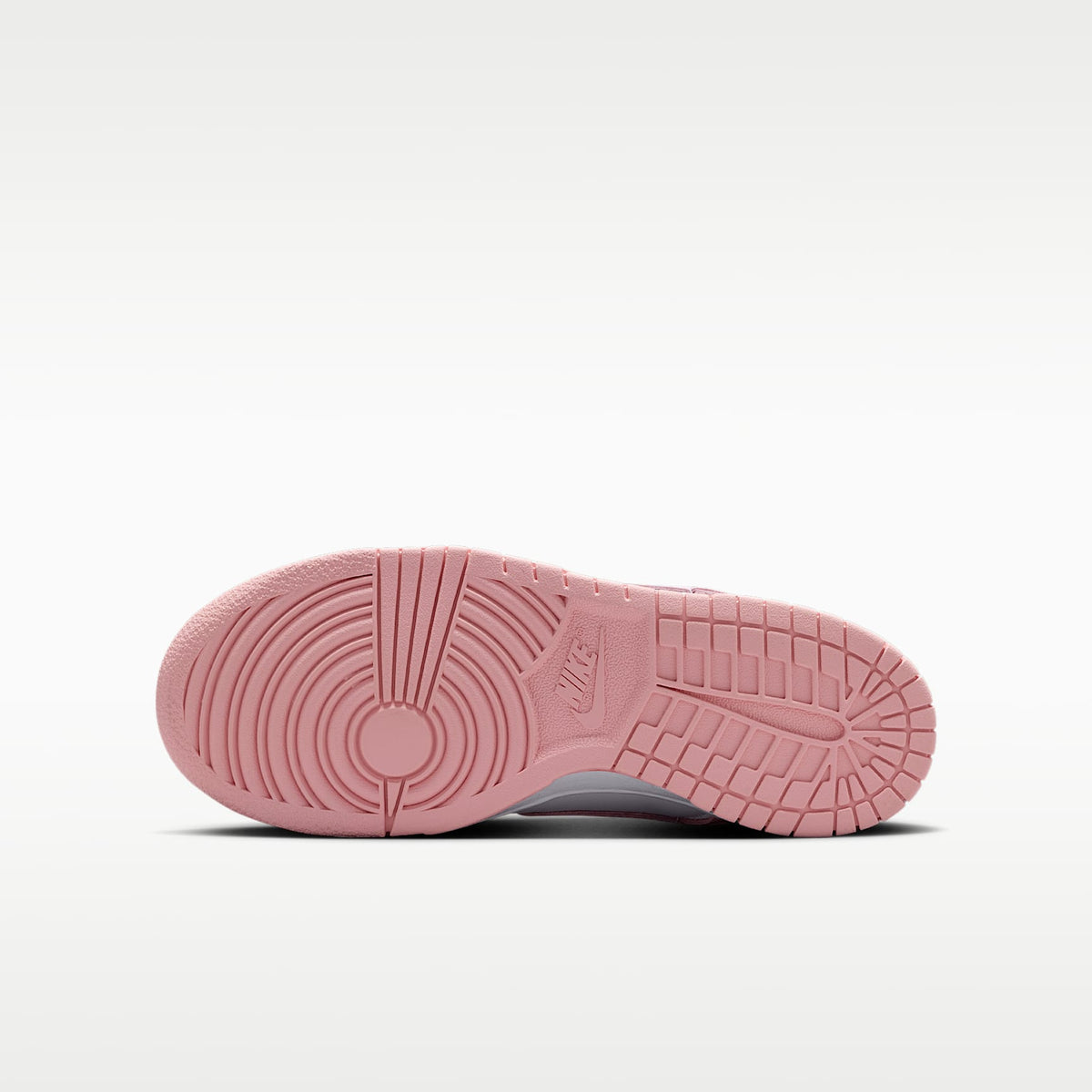 Nike Dunk Low – Blanco/Blanco/Blanco/Rosa suave medio – vista 2