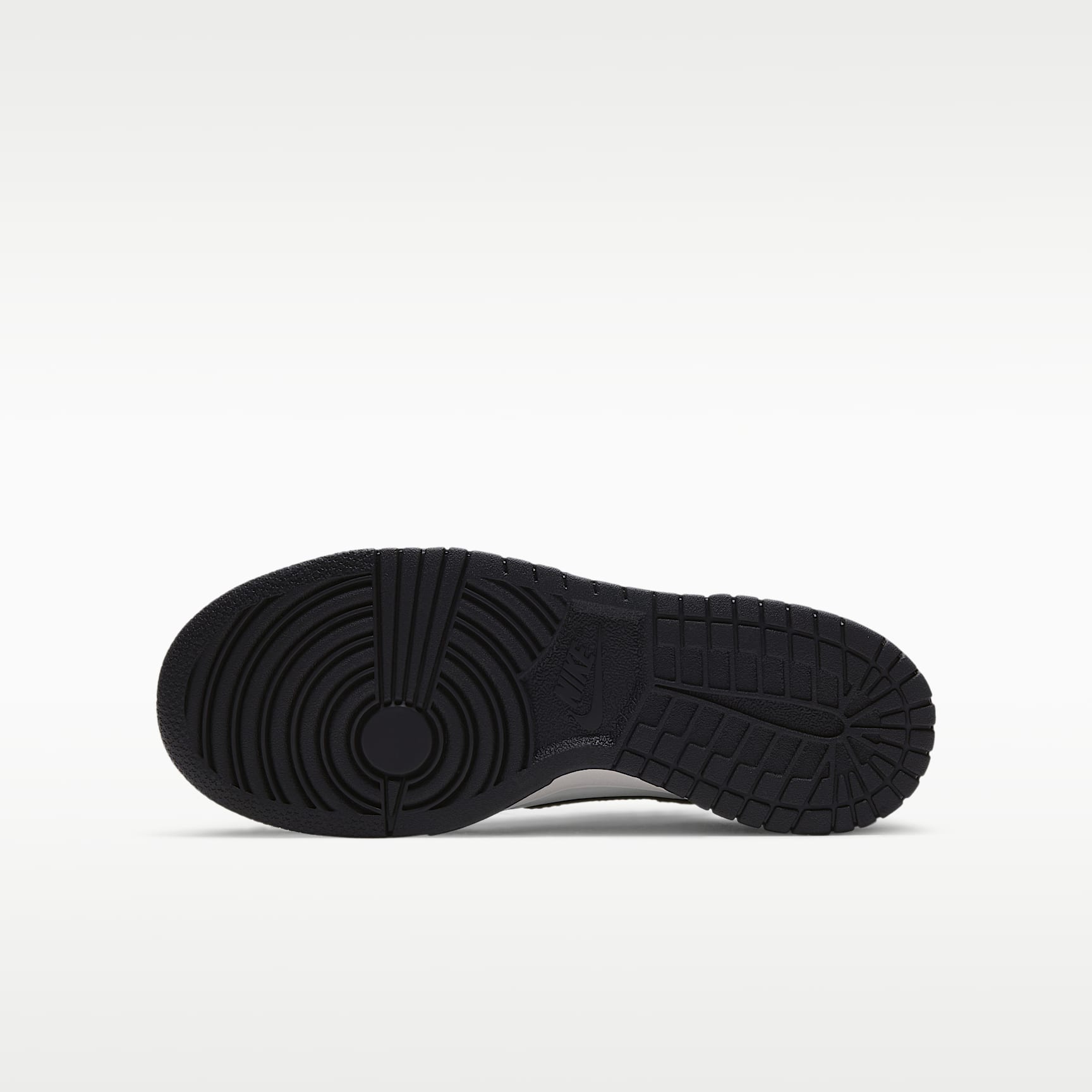 Nike Dunk Low – Blanco/Blanco/Negro – vista 2