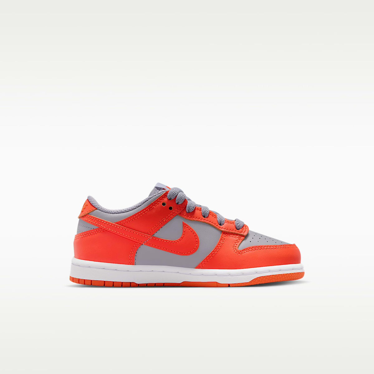 Nike Dunk Low – Gris cemento/Naranja team/Blanco/Naranja team – vista 3