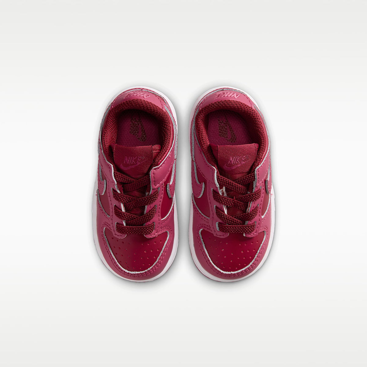 Nike Dunk Low – Rojo team/Remolacha dulce/Blanco/Remolacha dulce – vista 4