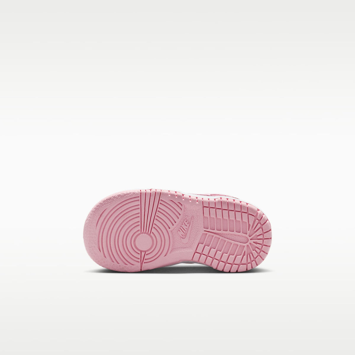 Nike Dunk Low – Blanco/Blanco/Blanco/Rosa suave medio – vista 2