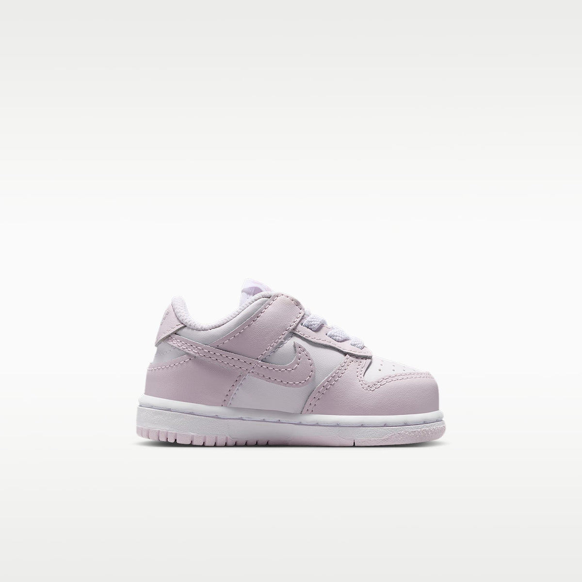 Nike Dunk Low – Blanco/Violeta claro/Violeta claro – vista 3