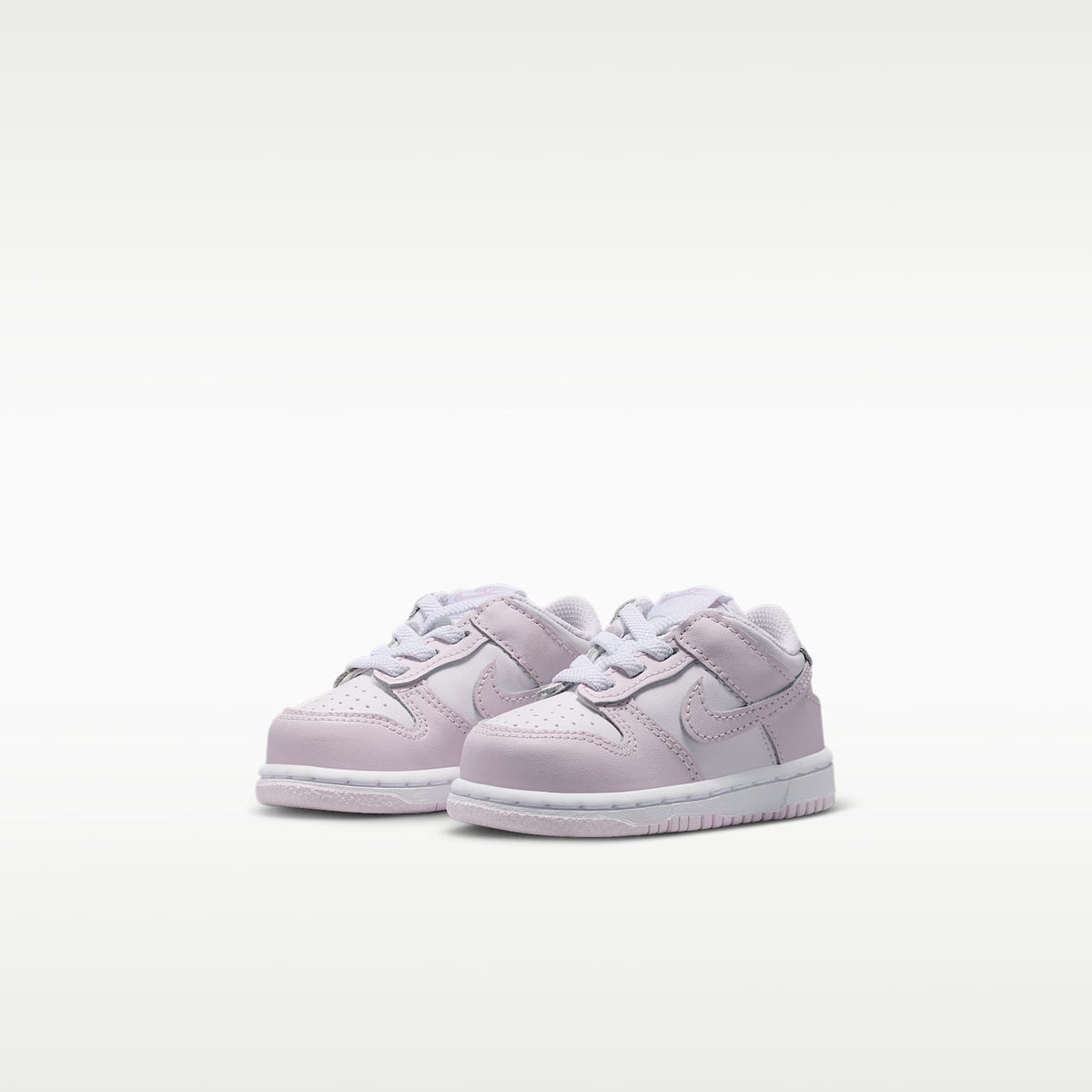 Nike Dunk Low – Blanco/Violeta claro/Violeta claro – vista 5