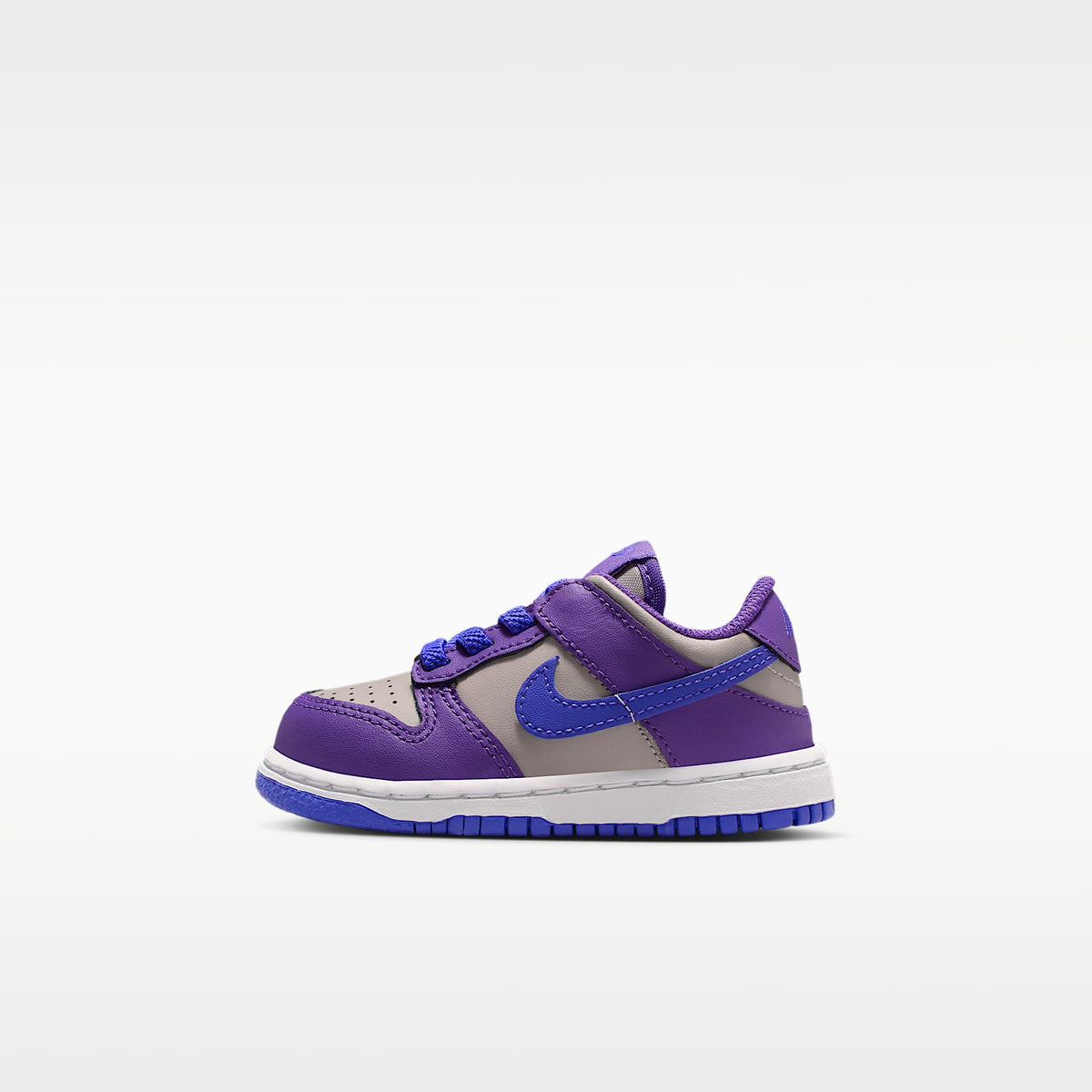 Nike Dunk Low – Gris universitario/Uva salvaje/Blanco/Violeta persa – vista 1