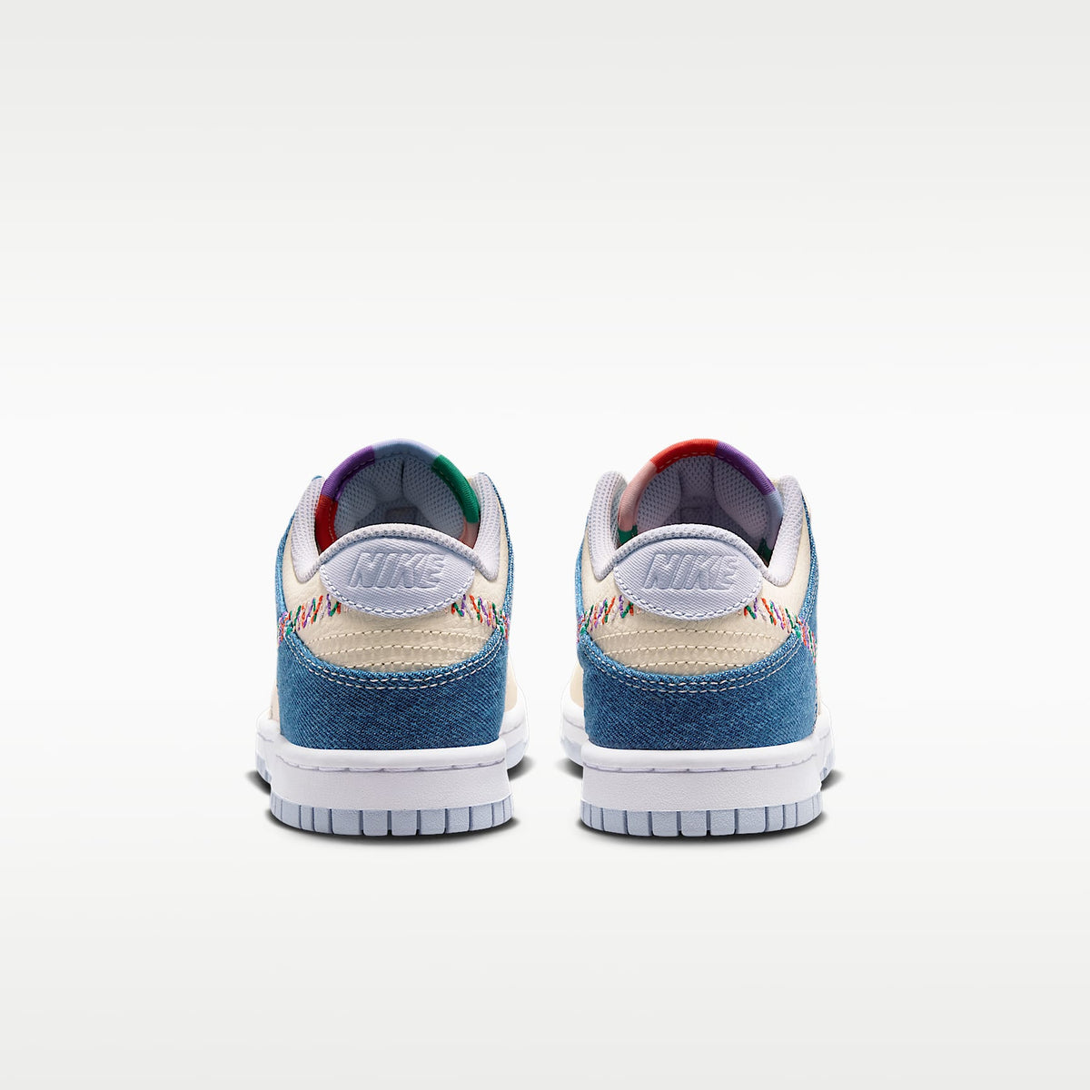 Nike Dunk Low – Perla suave/Azul mezclilla/Azul marino medianoche/Multicolor – vista 6