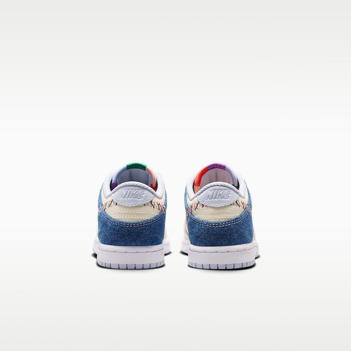 Nike Dunk Low – Perla suave/Azul mezclilla/Azul marino medianoche/Multicolor – vista 6