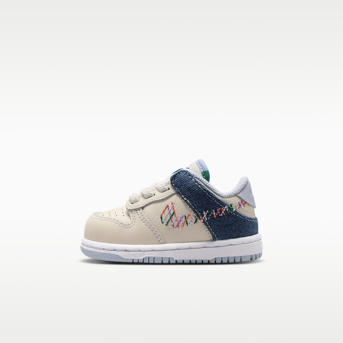 Nike Dunk Low – Perla suave/Azul mezclilla/Azul marino medianoche/Multicolor – vista 1