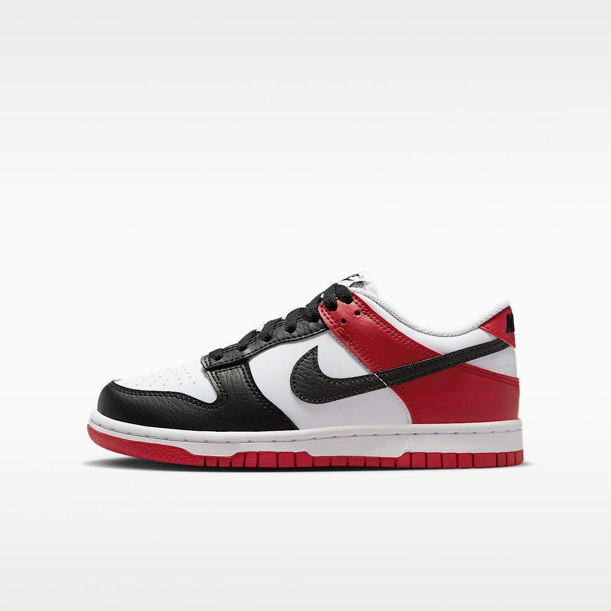 Nike Dunk Low – Rojo gimnasio/Blanco/Negro – vista 1