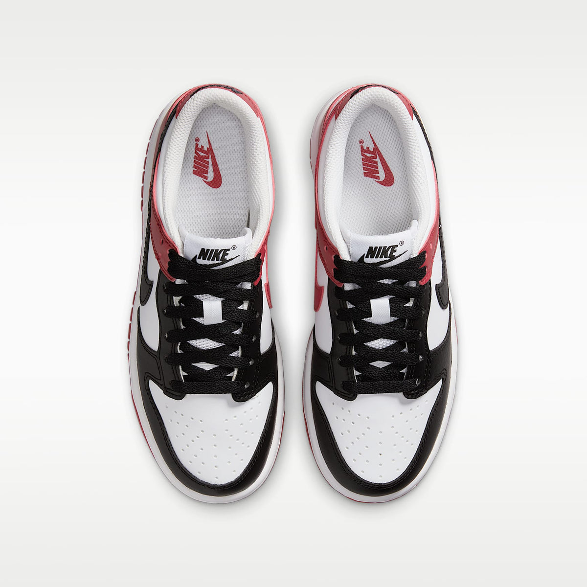 Nike Dunk Low – Rojo gimnasio/Blanco/Negro – vista 4