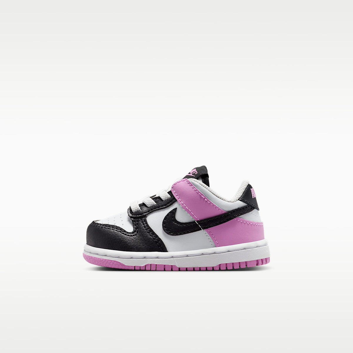 Nike Dunk Low – Blanco cáscara de huevo/Magenta claro/Negro – vista 1
