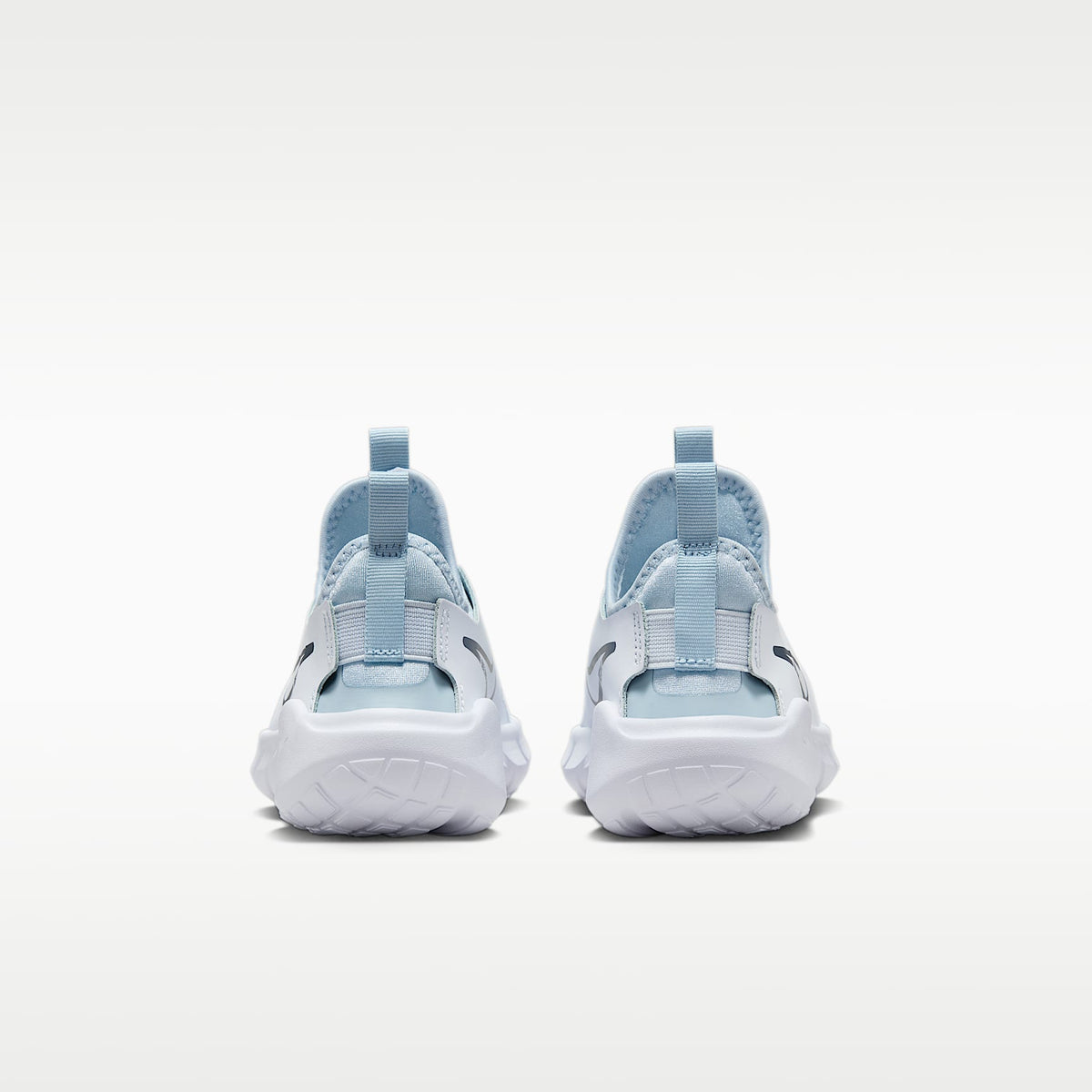 Nike Flex Runner 2 – Gris fútbol/Azul militar claro/Blanco/Azul marino medianoche – vista 6