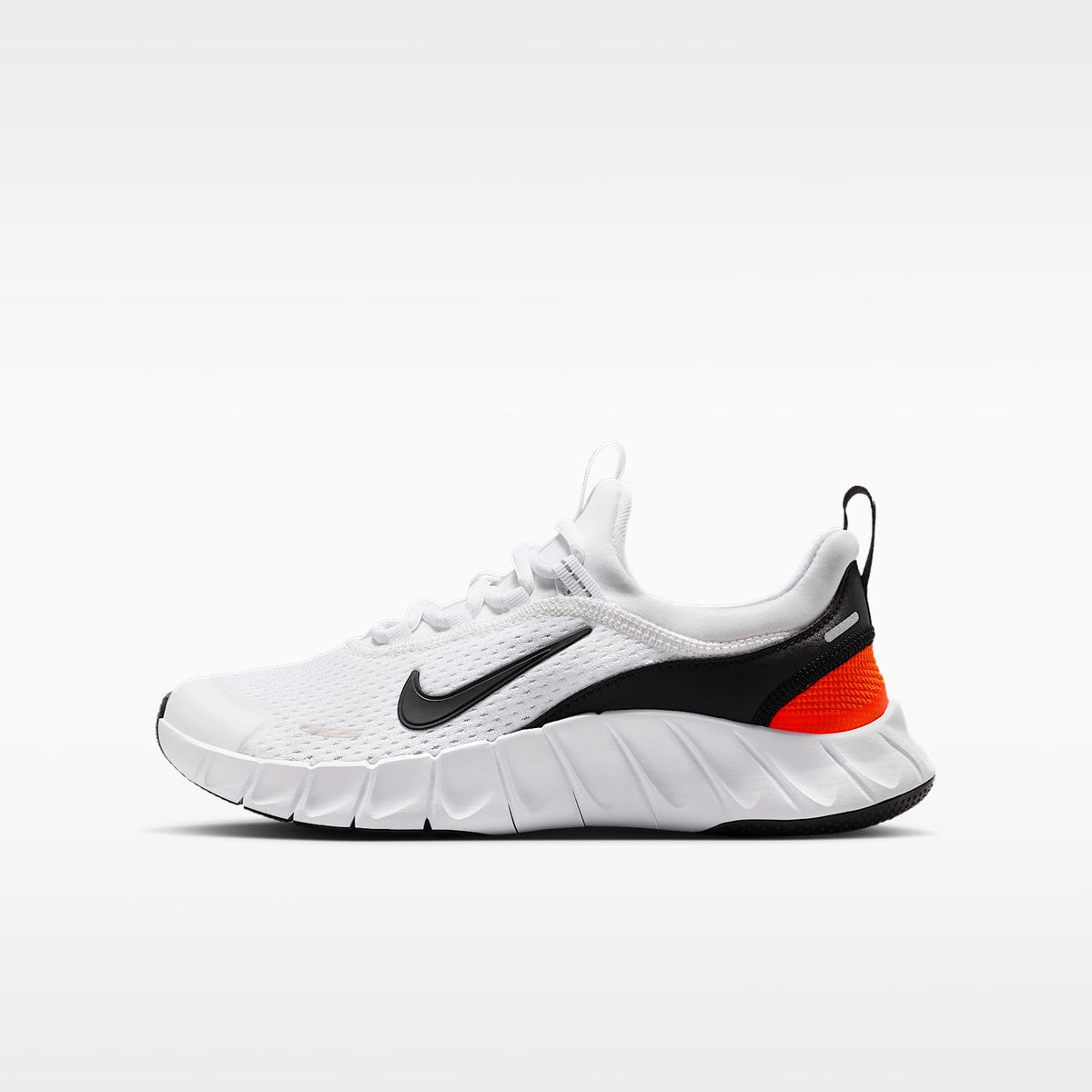 Nike Free Ride – Blanco/Naranja seguridad/Negro – vista 1