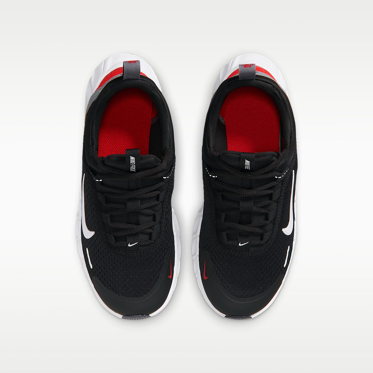 Nike Free Ride – Negro/Gris azulado/Rojo universitario/Blanco – vista 4