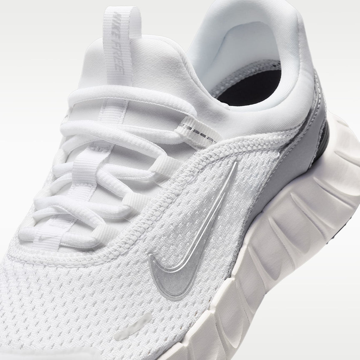 Nike Free Ride – Blanco/Gris humo claro/Vela/Plata metalizado – vista 7