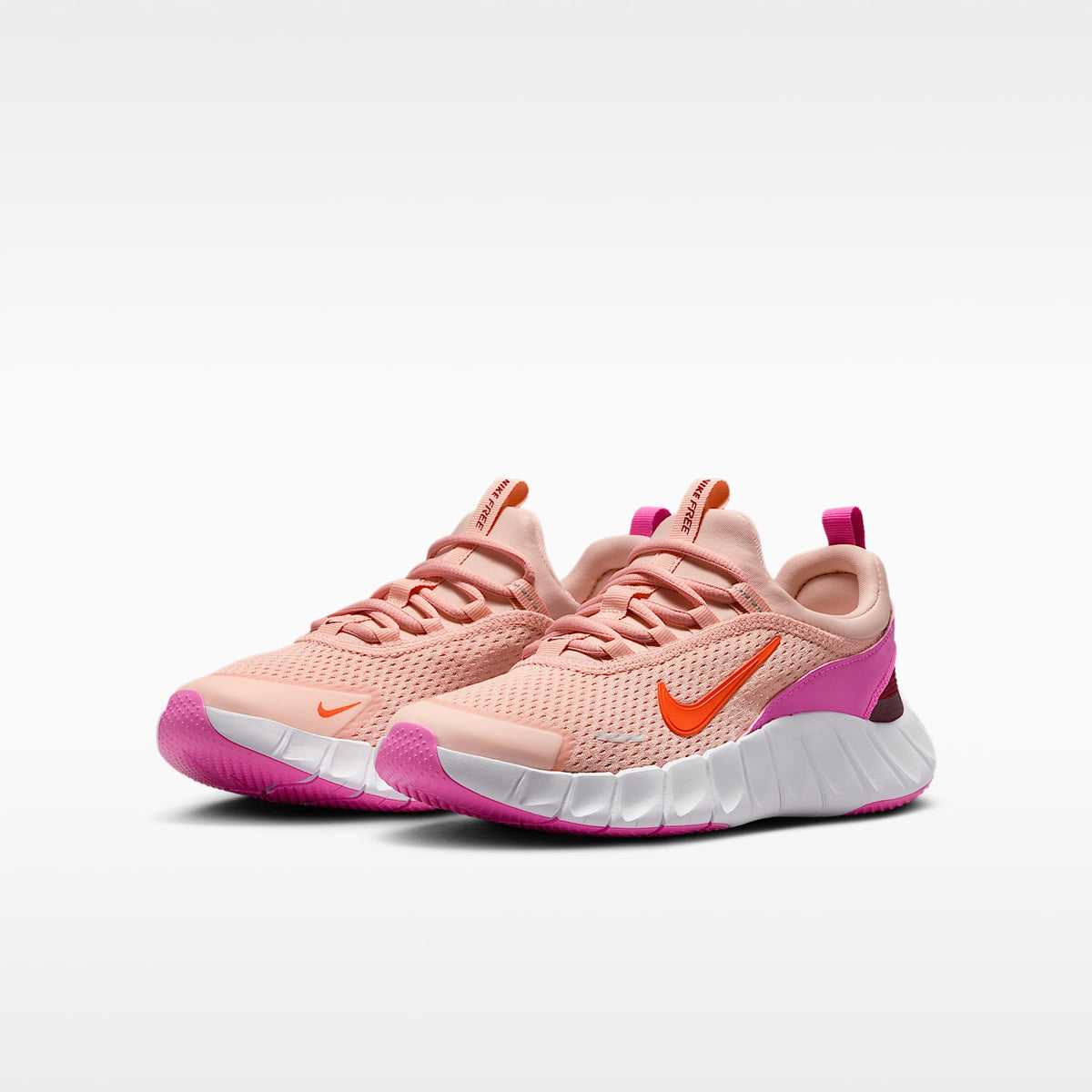 Nike Free Ride – Naranja ártico/Rosa alegre/Rojo team/Naranja césped – vista 5