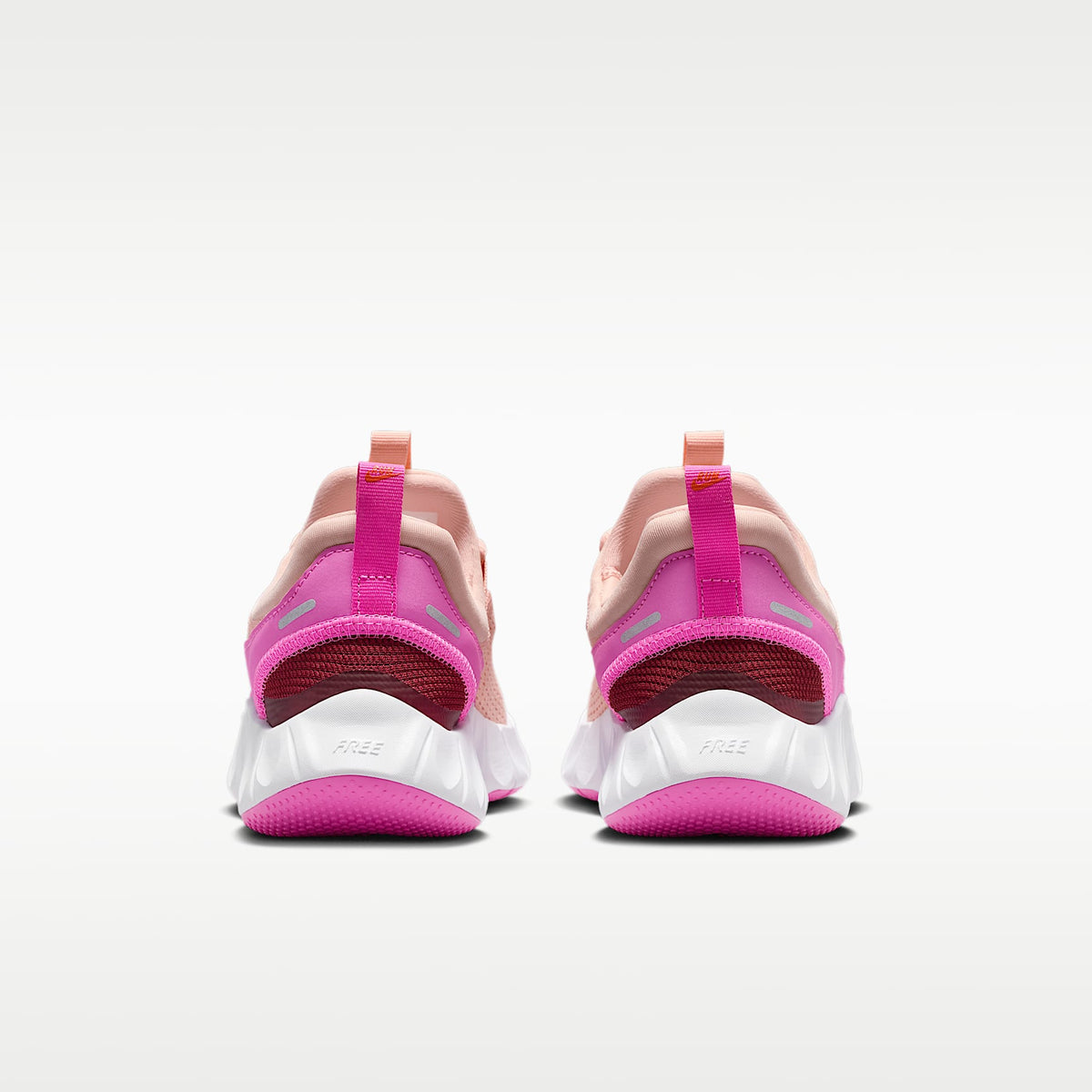Nike Free Ride – Naranja ártico/Rosa alegre/Rojo team/Naranja césped – vista 6