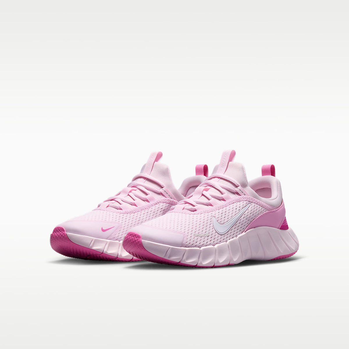 Nike Free Ride – Rosa amanecer/Rosa alegre/Lila desteñido/Blanco – vista 5