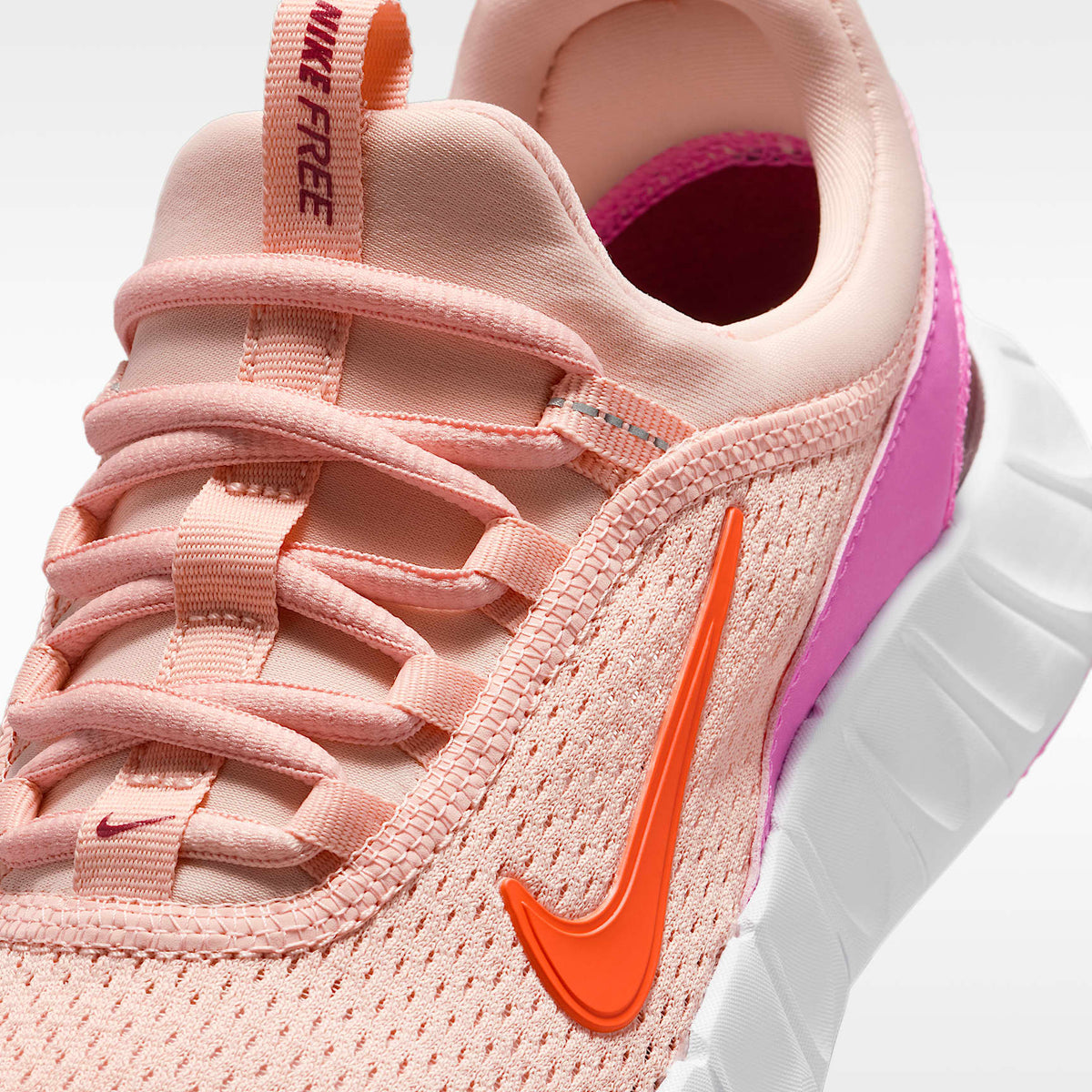 Nike Free Ride – Naranja ártico/Rosa alegre/Rojo team/Naranja césped – vista 7