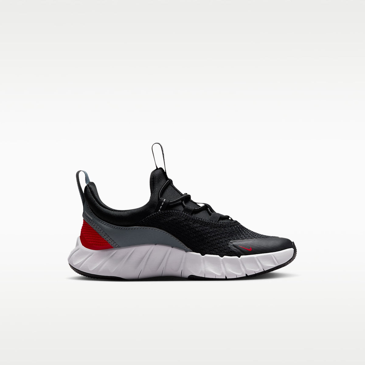 Nike Free Ride – Negro/Gris azulado/Rojo universitario/Blanco – vista 3